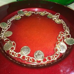 Coin Necklace  Empresses Style